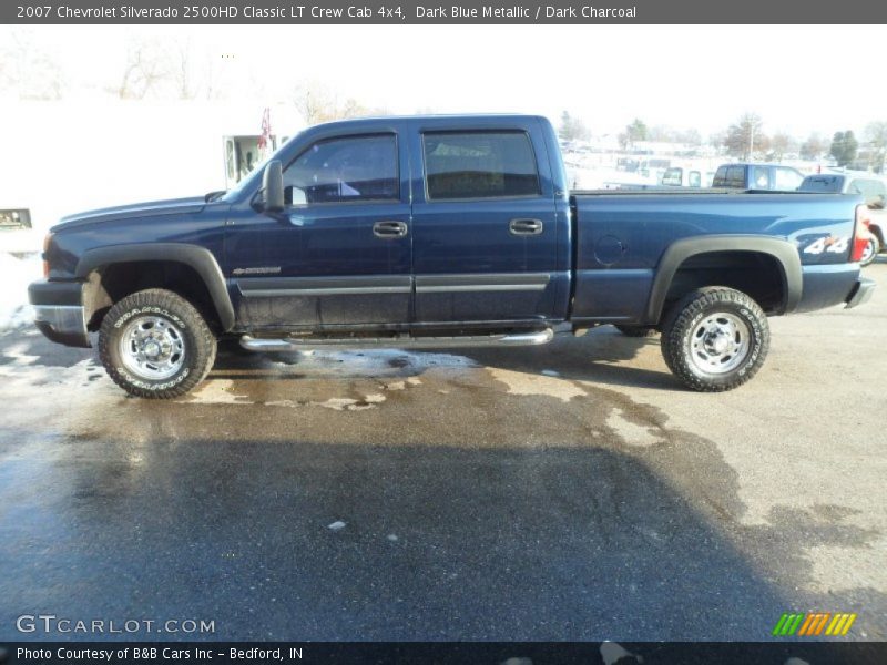 Dark Blue Metallic / Dark Charcoal 2007 Chevrolet Silverado 2500HD Classic LT Crew Cab 4x4