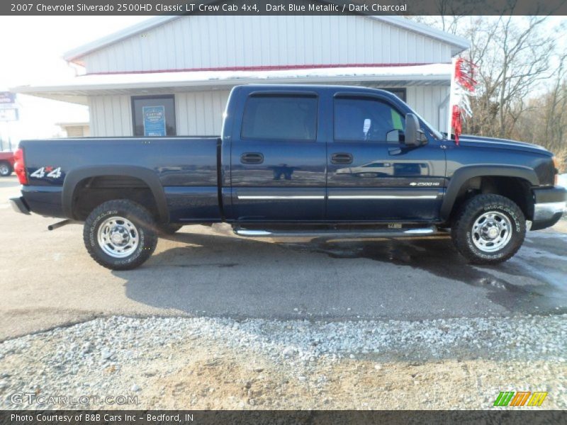 Dark Blue Metallic / Dark Charcoal 2007 Chevrolet Silverado 2500HD Classic LT Crew Cab 4x4