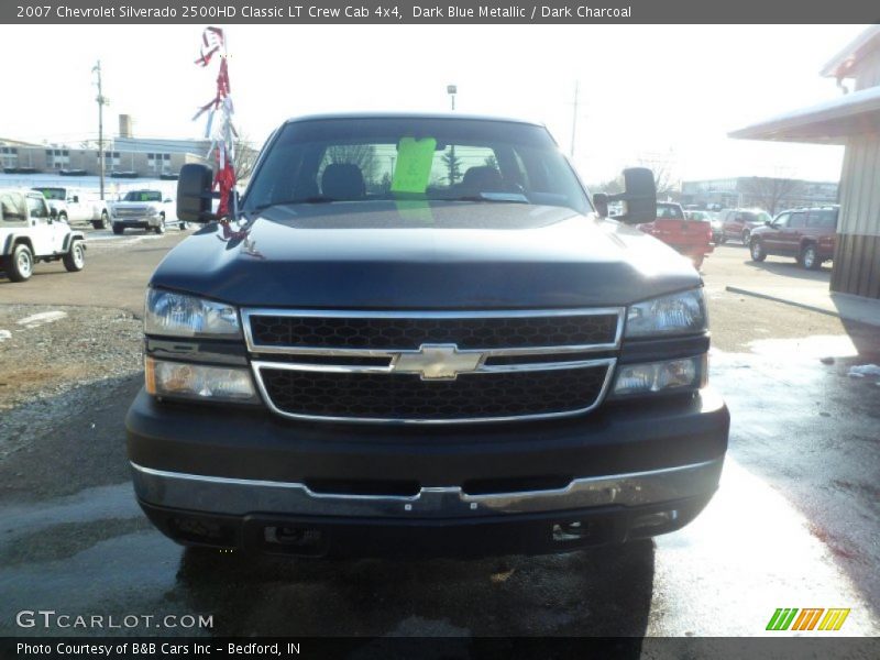 Dark Blue Metallic / Dark Charcoal 2007 Chevrolet Silverado 2500HD Classic LT Crew Cab 4x4