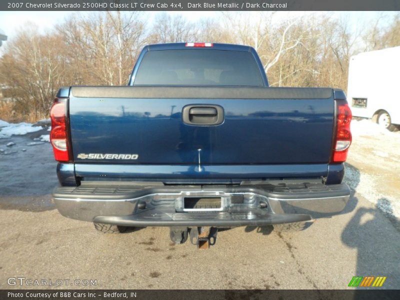 Dark Blue Metallic / Dark Charcoal 2007 Chevrolet Silverado 2500HD Classic LT Crew Cab 4x4
