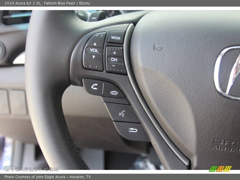 Fathom Blue Pearl / Ebony 2014 Acura ILX 2.0L