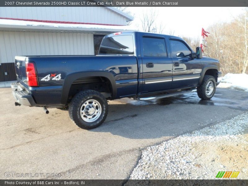 Dark Blue Metallic / Dark Charcoal 2007 Chevrolet Silverado 2500HD Classic LT Crew Cab 4x4