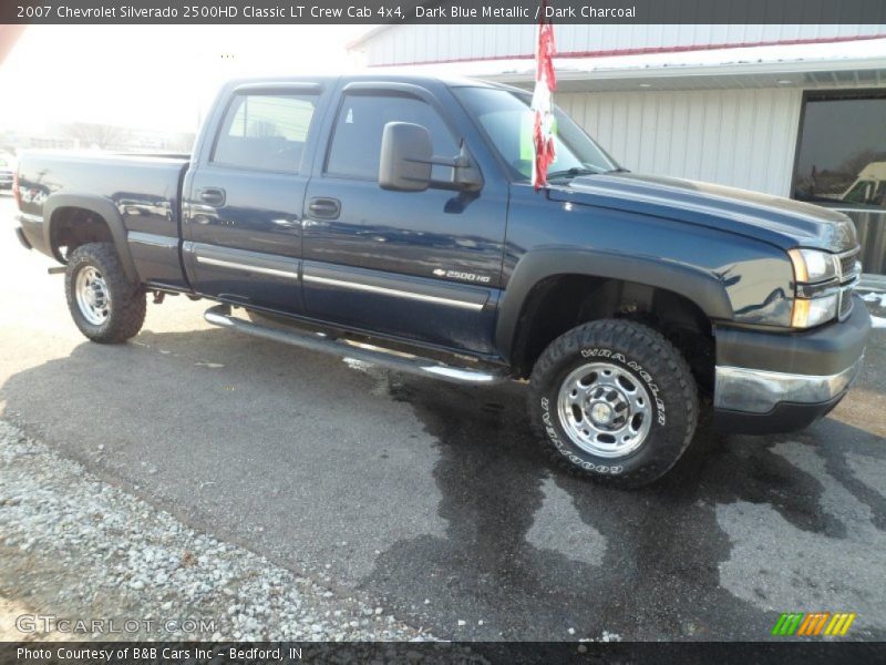 Dark Blue Metallic / Dark Charcoal 2007 Chevrolet Silverado 2500HD Classic LT Crew Cab 4x4
