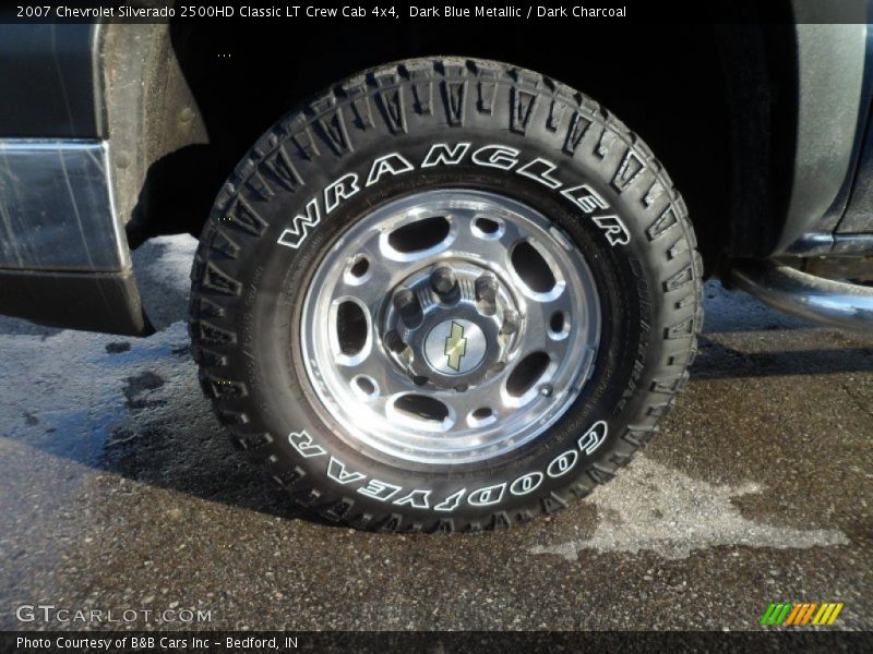 Dark Blue Metallic / Dark Charcoal 2007 Chevrolet Silverado 2500HD Classic LT Crew Cab 4x4