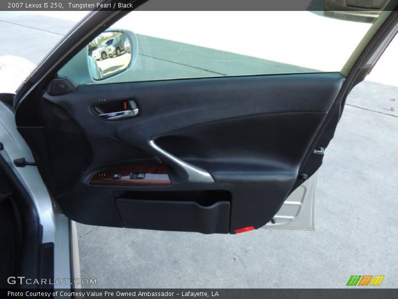 Tungsten Pearl / Black 2007 Lexus IS 250