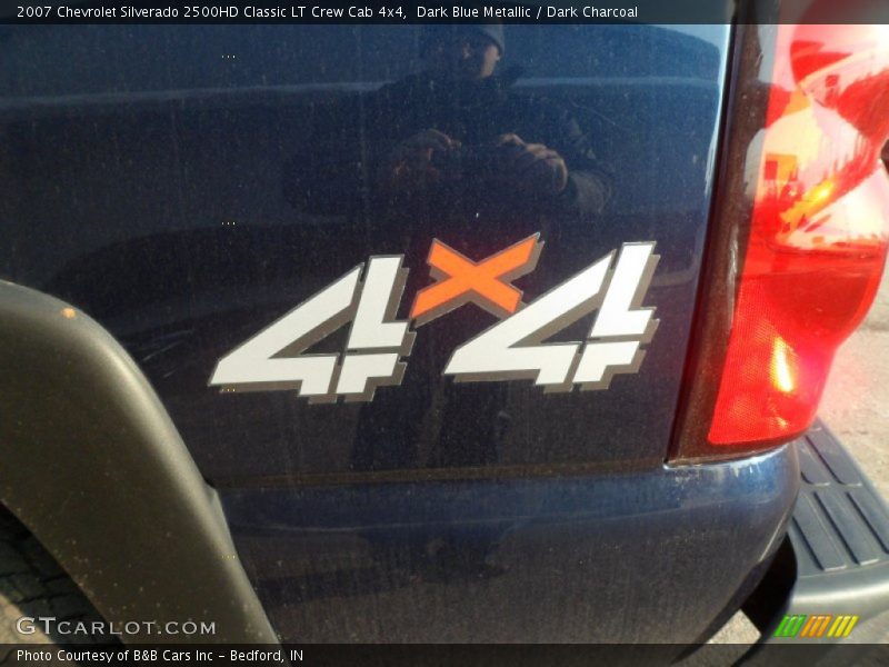Dark Blue Metallic / Dark Charcoal 2007 Chevrolet Silverado 2500HD Classic LT Crew Cab 4x4