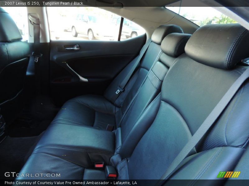 Tungsten Pearl / Black 2007 Lexus IS 250