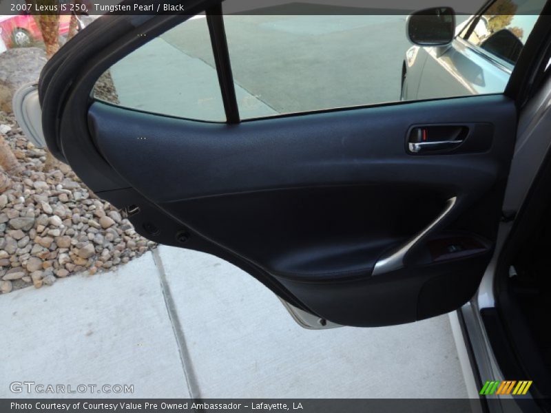 Tungsten Pearl / Black 2007 Lexus IS 250