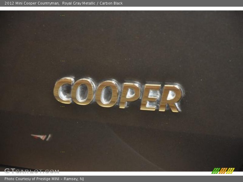 Royal Gray Metallic / Carbon Black 2012 Mini Cooper Countryman