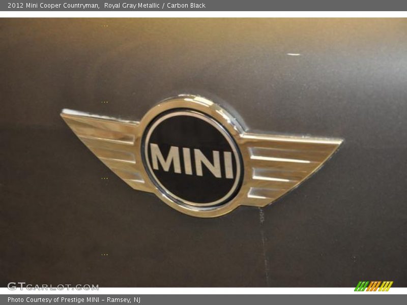 Royal Gray Metallic / Carbon Black 2012 Mini Cooper Countryman