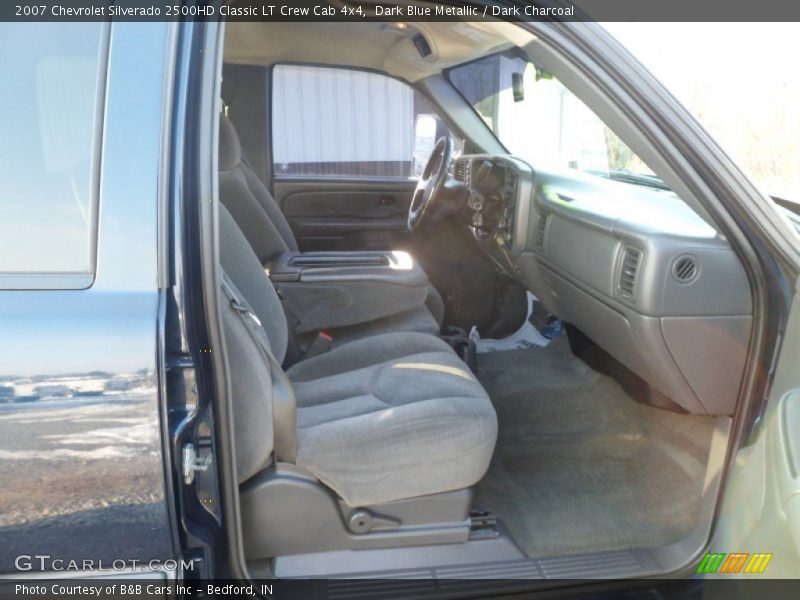 Dark Blue Metallic / Dark Charcoal 2007 Chevrolet Silverado 2500HD Classic LT Crew Cab 4x4
