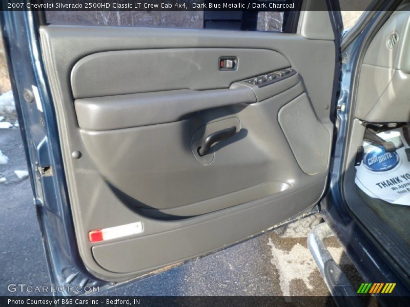 Dark Blue Metallic / Dark Charcoal 2007 Chevrolet Silverado 2500HD Classic LT Crew Cab 4x4