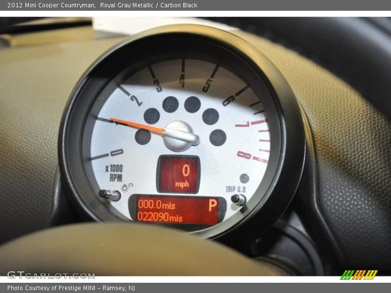Royal Gray Metallic / Carbon Black 2012 Mini Cooper Countryman