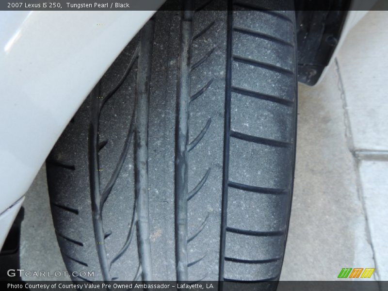 Tungsten Pearl / Black 2007 Lexus IS 250