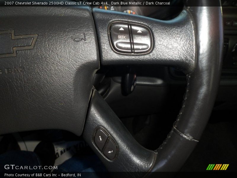 Dark Blue Metallic / Dark Charcoal 2007 Chevrolet Silverado 2500HD Classic LT Crew Cab 4x4