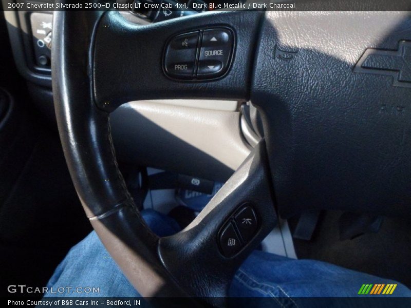 Dark Blue Metallic / Dark Charcoal 2007 Chevrolet Silverado 2500HD Classic LT Crew Cab 4x4