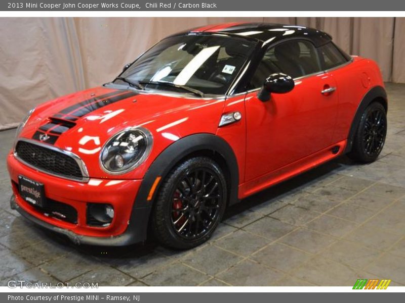 Chili Red / Carbon Black 2013 Mini Cooper John Cooper Works Coupe