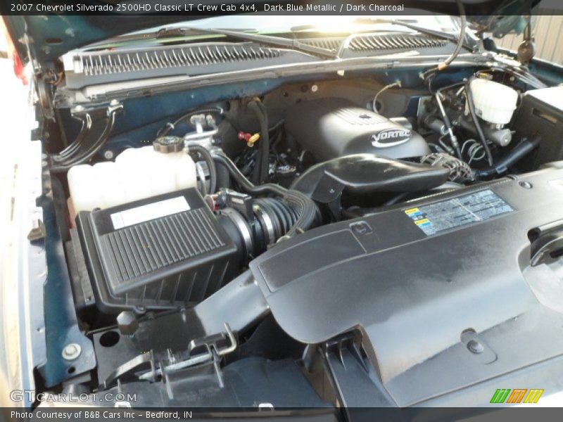 Dark Blue Metallic / Dark Charcoal 2007 Chevrolet Silverado 2500HD Classic LT Crew Cab 4x4
