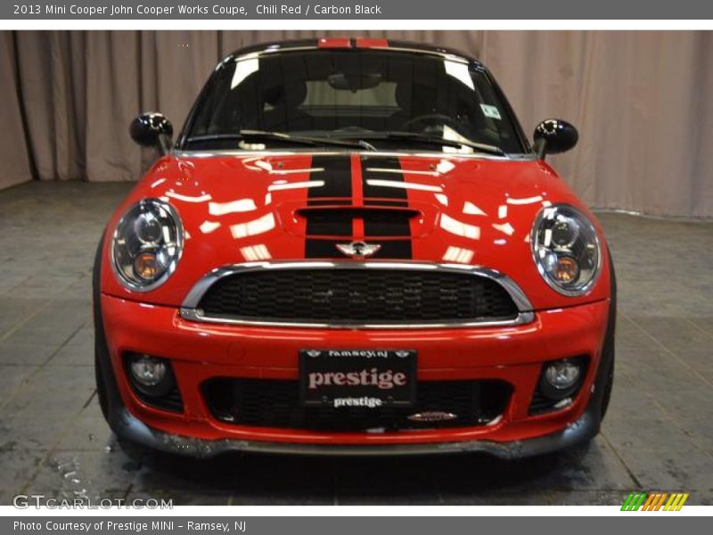 Chili Red / Carbon Black 2013 Mini Cooper John Cooper Works Coupe