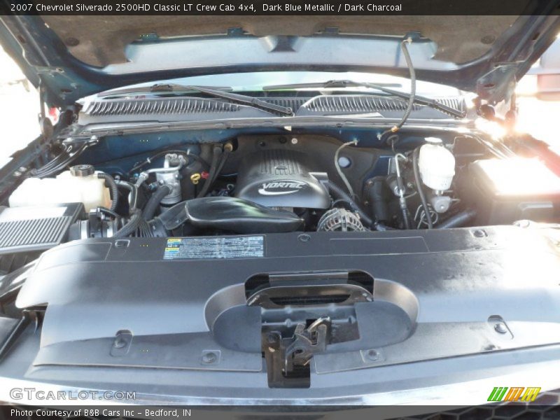 Dark Blue Metallic / Dark Charcoal 2007 Chevrolet Silverado 2500HD Classic LT Crew Cab 4x4