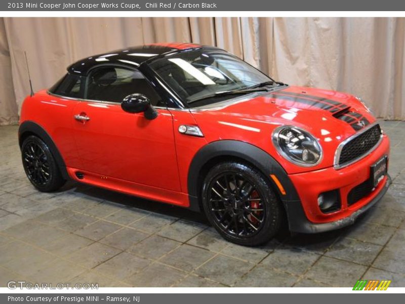 Chili Red / Carbon Black 2013 Mini Cooper John Cooper Works Coupe
