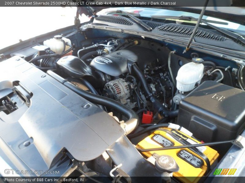 Dark Blue Metallic / Dark Charcoal 2007 Chevrolet Silverado 2500HD Classic LT Crew Cab 4x4