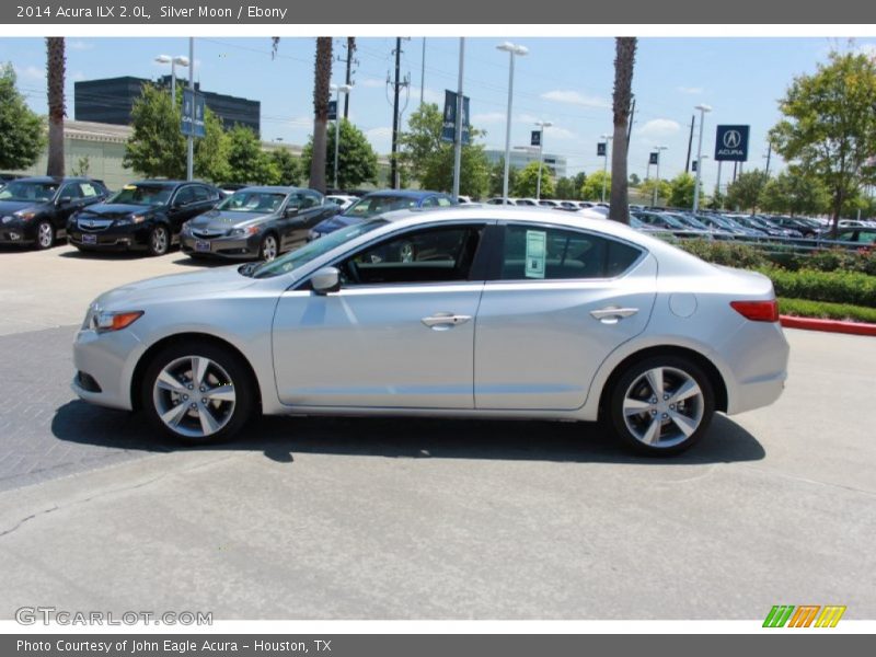 Silver Moon / Ebony 2014 Acura ILX 2.0L