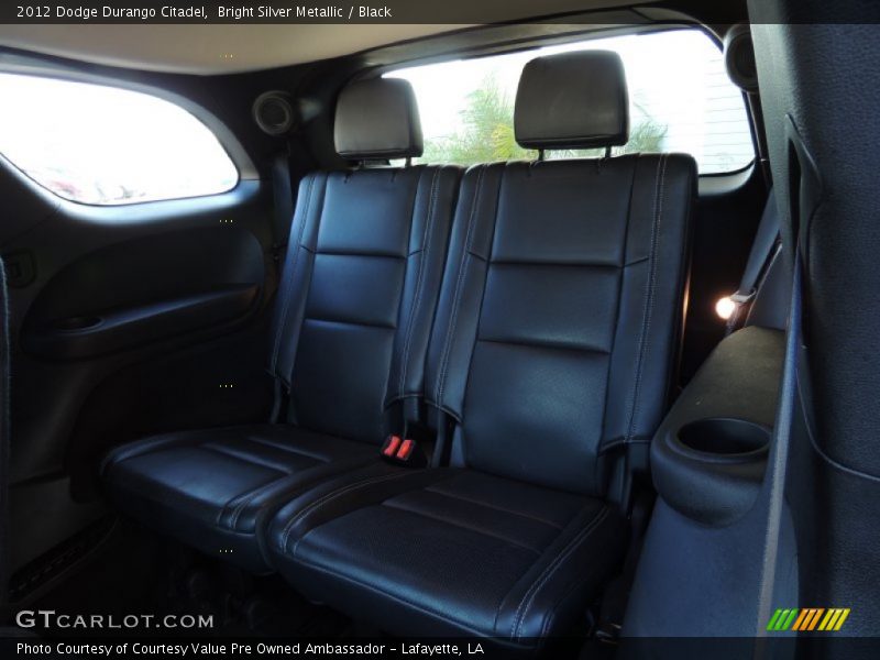 Bright Silver Metallic / Black 2012 Dodge Durango Citadel