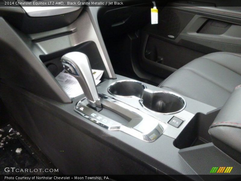 Black Granite Metallic / Jet Black 2014 Chevrolet Equinox LTZ AWD