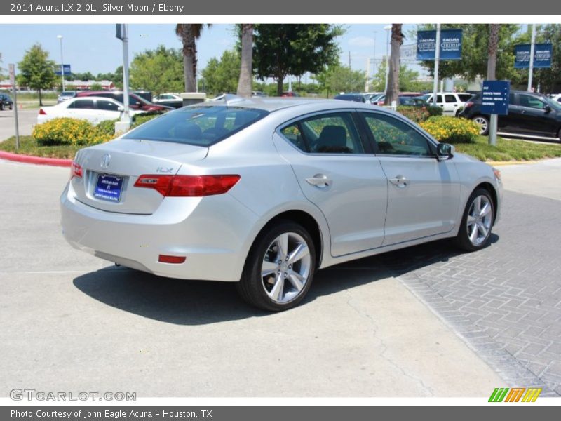 Silver Moon / Ebony 2014 Acura ILX 2.0L