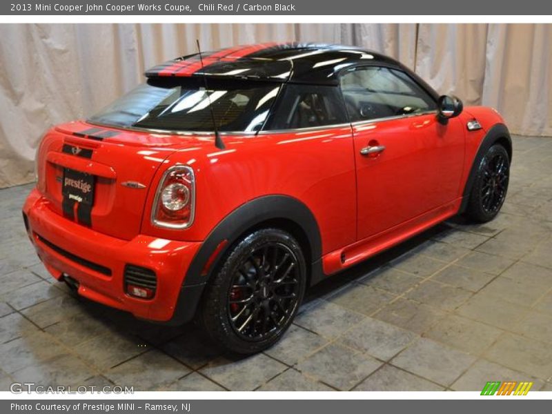 Chili Red / Carbon Black 2013 Mini Cooper John Cooper Works Coupe