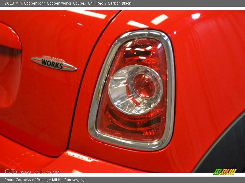Chili Red / Carbon Black 2013 Mini Cooper John Cooper Works Coupe