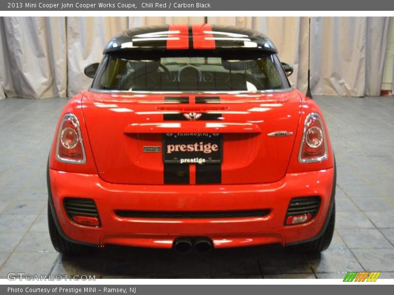 Chili Red / Carbon Black 2013 Mini Cooper John Cooper Works Coupe