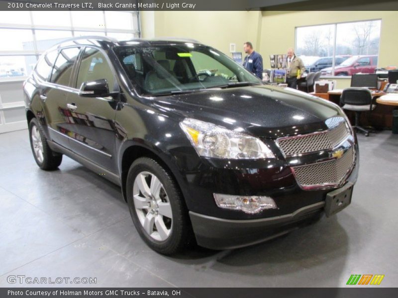 Black Granite Metallic / Light Gray 2010 Chevrolet Traverse LTZ
