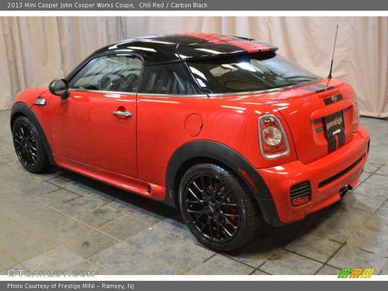 Chili Red / Carbon Black 2013 Mini Cooper John Cooper Works Coupe