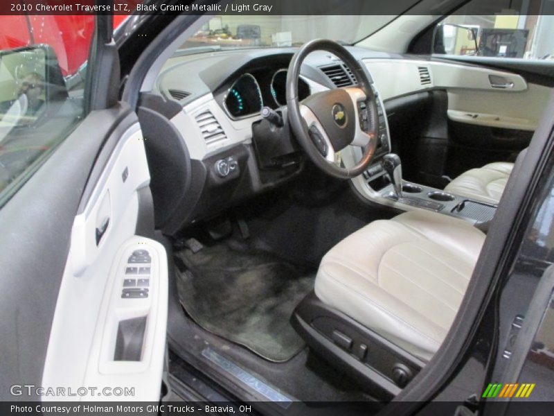 Black Granite Metallic / Light Gray 2010 Chevrolet Traverse LTZ