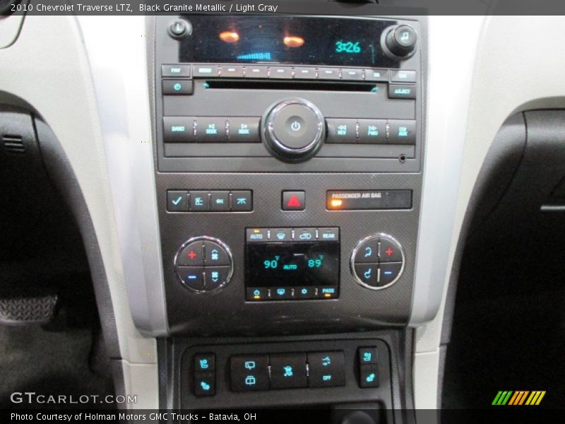 Black Granite Metallic / Light Gray 2010 Chevrolet Traverse LTZ