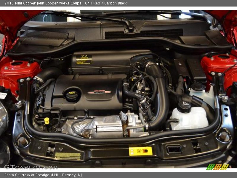 Chili Red / Carbon Black 2013 Mini Cooper John Cooper Works Coupe