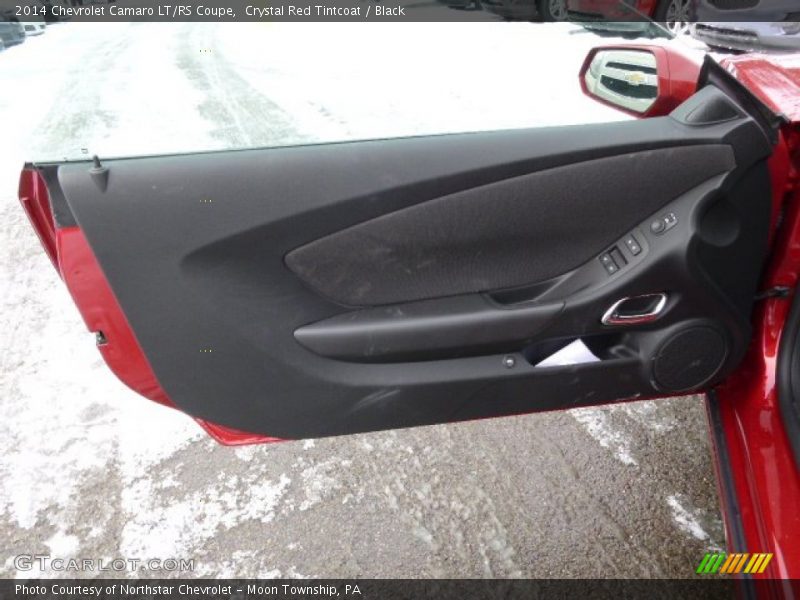 Crystal Red Tintcoat / Black 2014 Chevrolet Camaro LT/RS Coupe