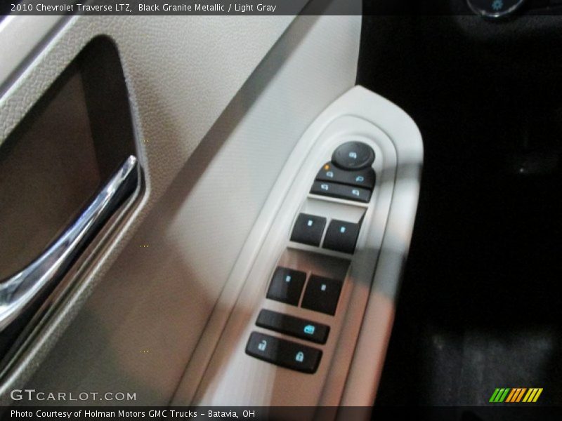 Black Granite Metallic / Light Gray 2010 Chevrolet Traverse LTZ
