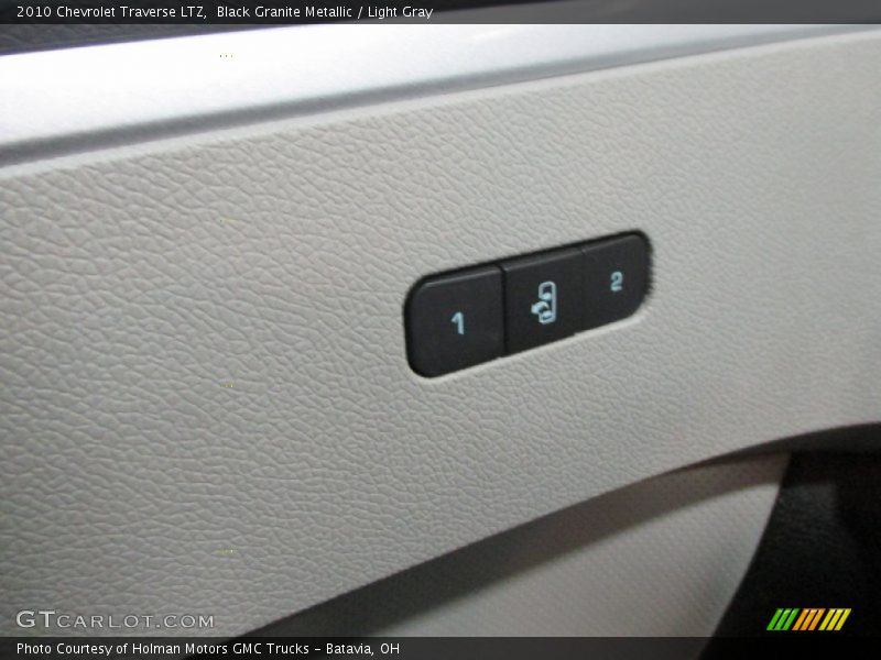 Black Granite Metallic / Light Gray 2010 Chevrolet Traverse LTZ