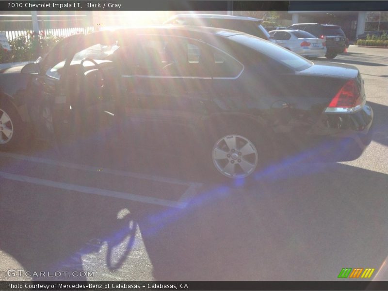 Black / Gray 2010 Chevrolet Impala LT