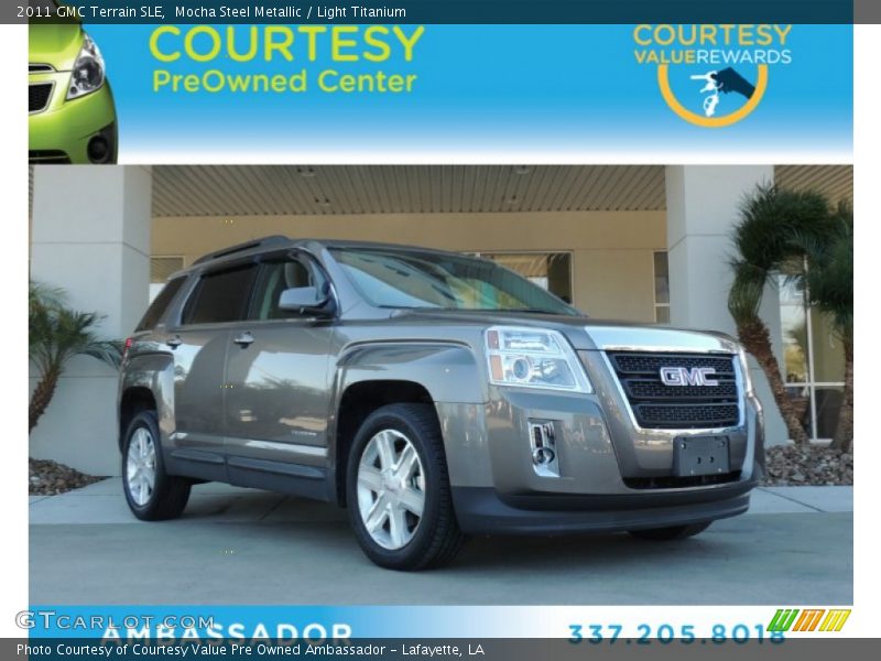 Mocha Steel Metallic / Light Titanium 2011 GMC Terrain SLE
