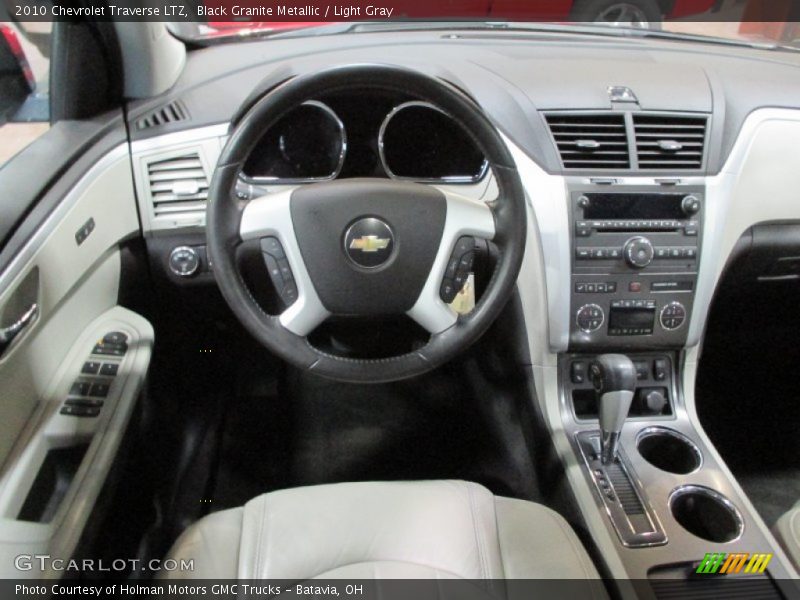 Black Granite Metallic / Light Gray 2010 Chevrolet Traverse LTZ