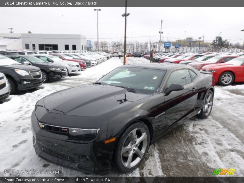 Black / Black 2014 Chevrolet Camaro LT/RS Coupe