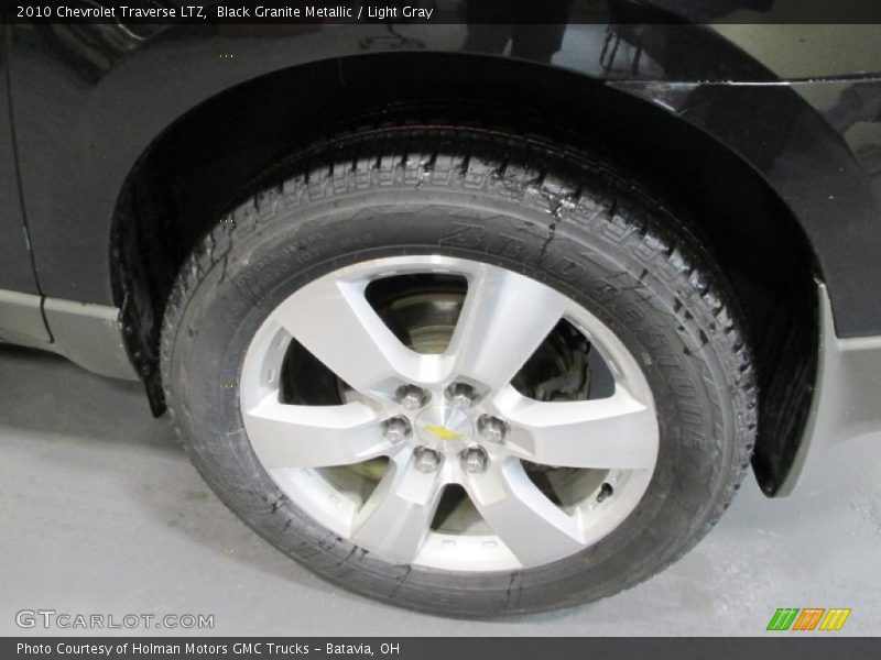 Black Granite Metallic / Light Gray 2010 Chevrolet Traverse LTZ