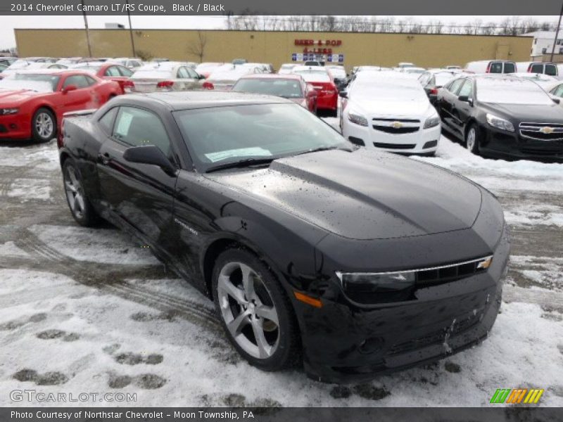 Black / Black 2014 Chevrolet Camaro LT/RS Coupe