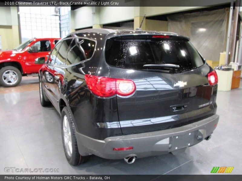 Black Granite Metallic / Light Gray 2010 Chevrolet Traverse LTZ