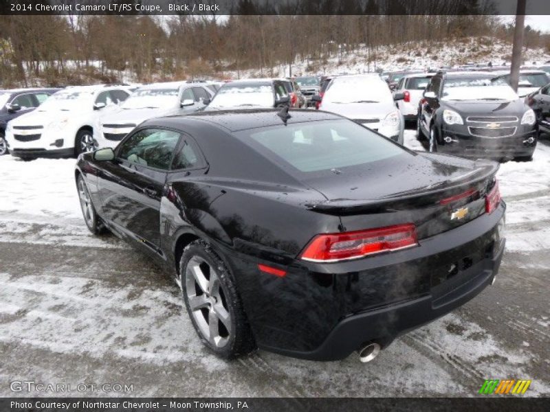 Black / Black 2014 Chevrolet Camaro LT/RS Coupe