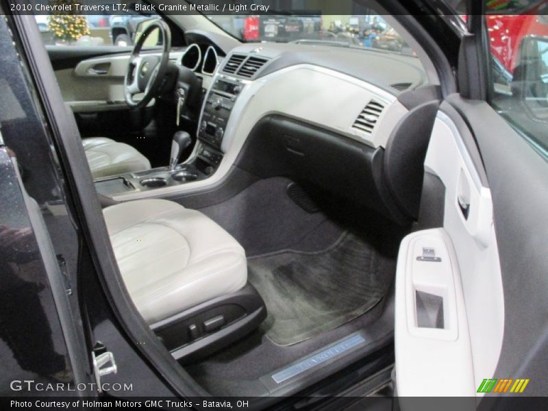 Black Granite Metallic / Light Gray 2010 Chevrolet Traverse LTZ